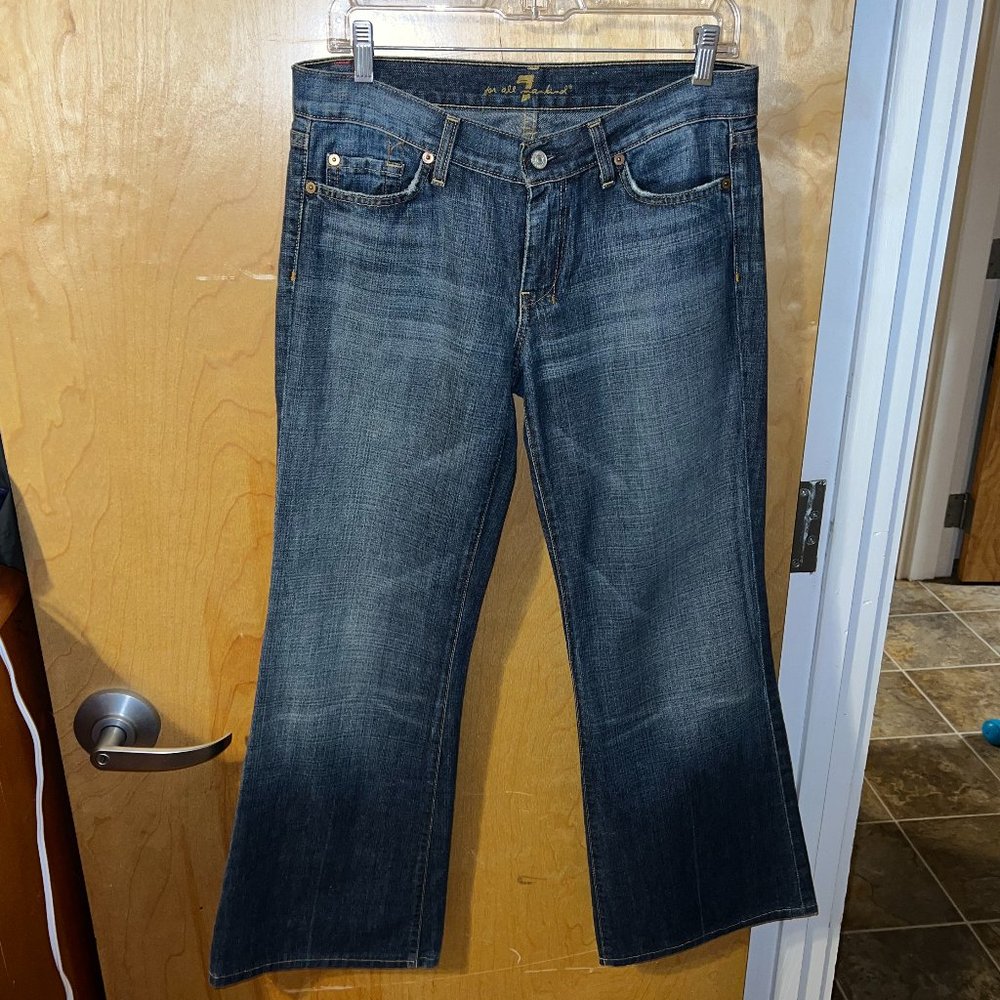 7FAMK 7 DOJO Jeans 7 For All Mankind Wide Leg 30